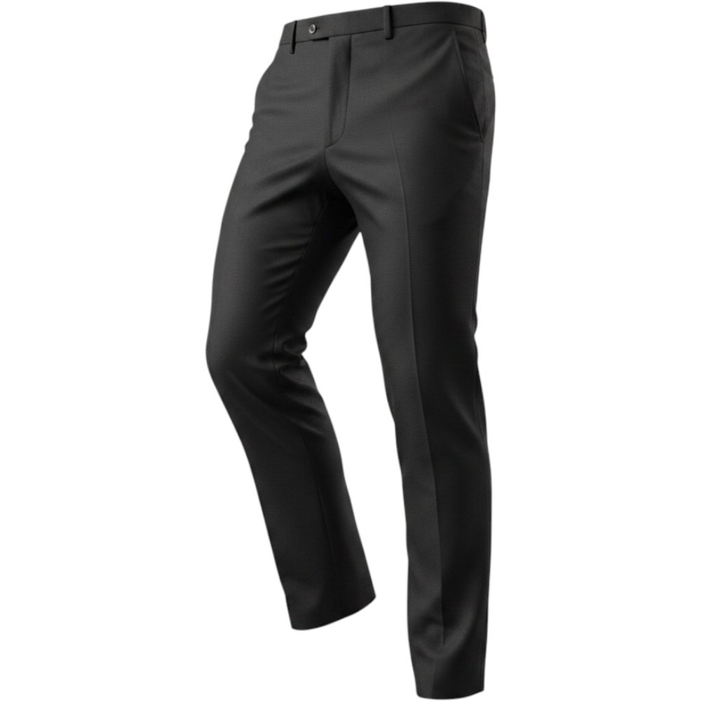 Tahari Mens Infinite‎ Stretch Slim Fit Suit Separate Pants Black W36 L32 NEW